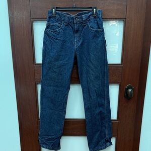 Dickies Men's Relaxed Jeans in Dark Blue 30X32